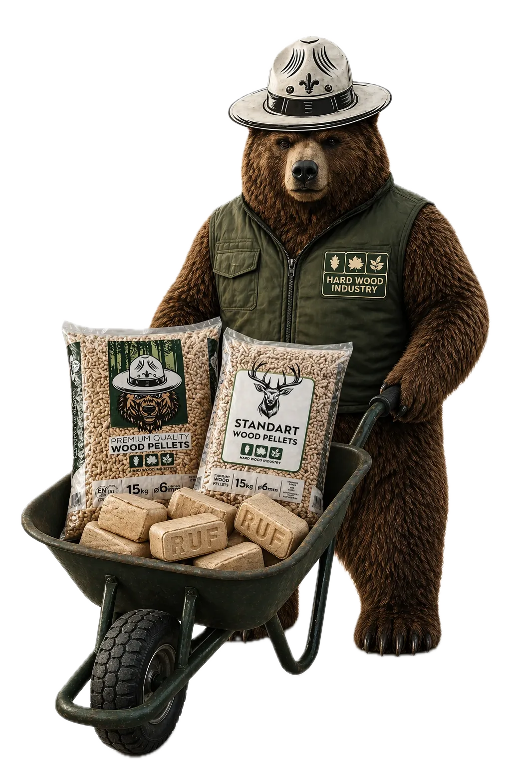 HWI Bear Mascot